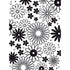 Flower Frenzy Embossing Folder / Folder de Grabado Flores Frenesí Descontinuado Darice