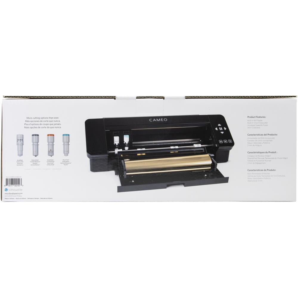 Cameo 4 Black / Plotter de Corte Cameo 4 Negra DESCONTINUADO Silhouette