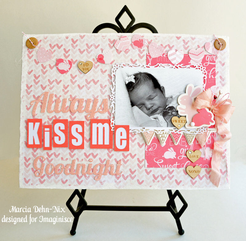 My Baby Girl Paper Pad / Block De Bebé - Niña Descontinuado American Crafts