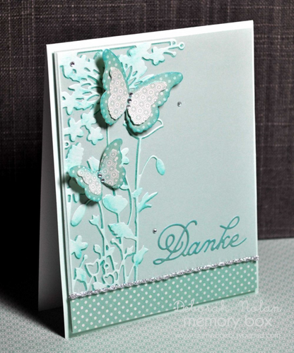 Cascadia Butterfly Trio Dies / Suaje de Corte Trio de Mariposas Descontinuado Memory Box