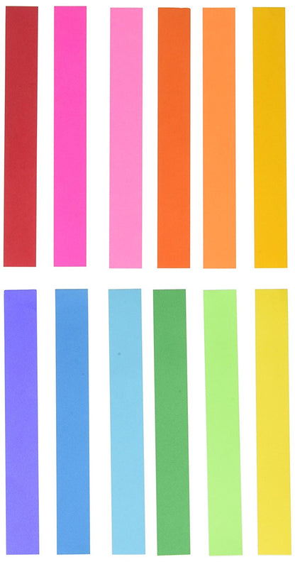 Chain Strips Brights / Tiras de papel colores Brillantes Papel Hygloss