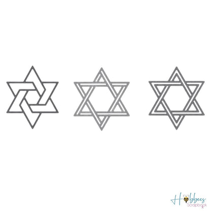 Suaje de Corte de Estrella de David / Star of David Die Dados de Corte / Suajes / Troqueles Cheery Lynn Designs