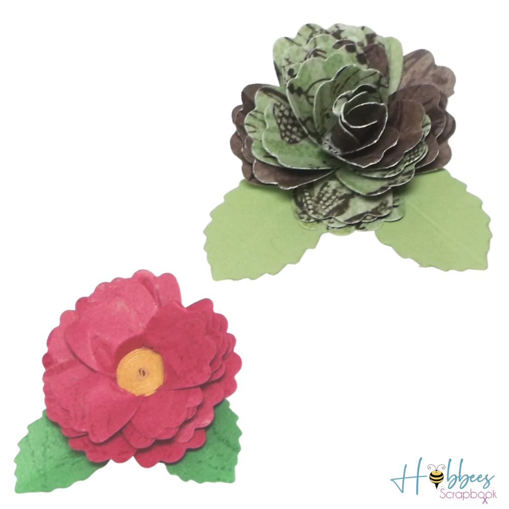 Quilled Rose Carnation Kit / Suaje de Corte Clavel Dados de Corte / Suajes / Troqueles Cuttlebug