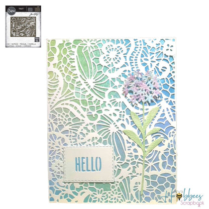 Thinlits Intricate Lace Die / Suaje de Encaje Descontinuado Sizzix