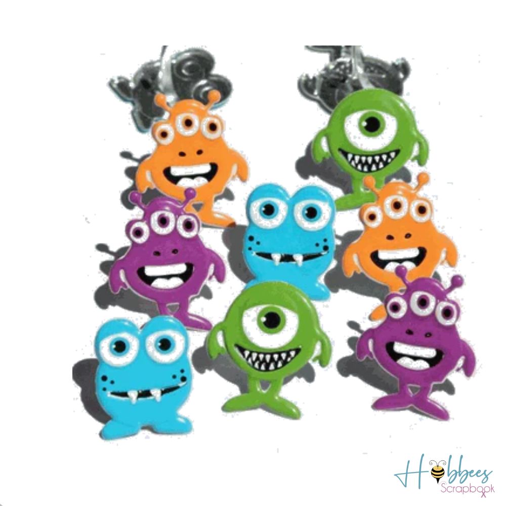 Monster Brads / Sujetadores Mounstritos Adornos / Embellishments Eyelet Outlet