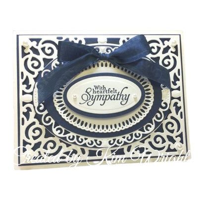 Suaje de Corte de Marco Decorado / A2 Filigree Delight Descontinuado Spellbinders