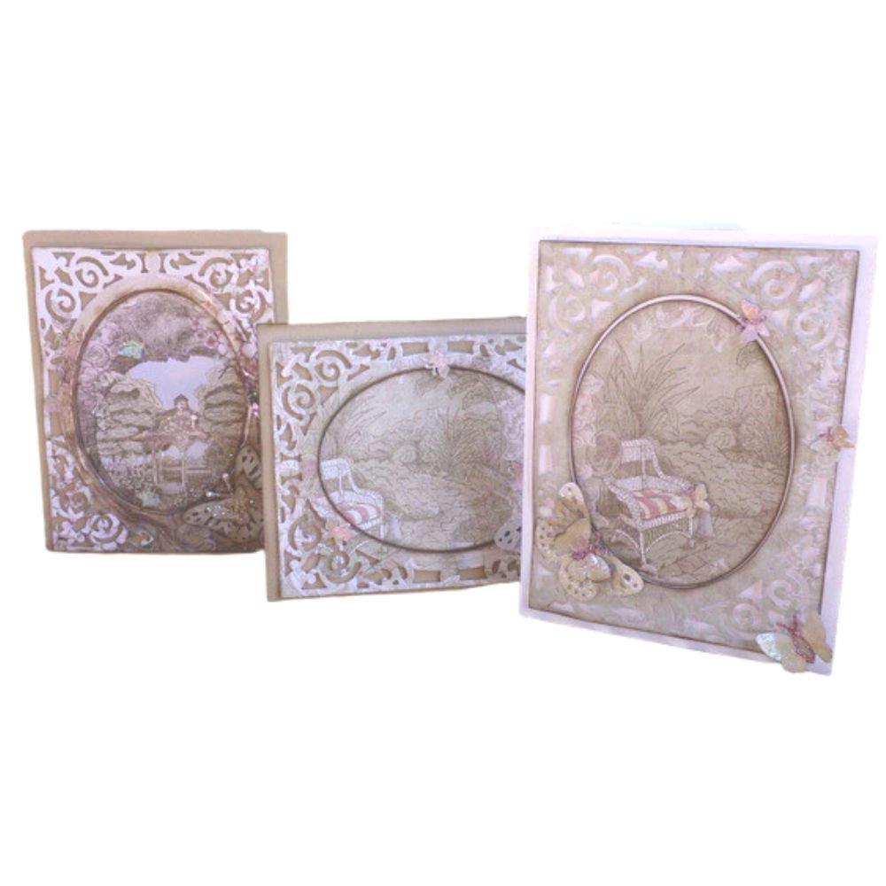 Suaje de Corte de Marco Decorado / A2 Filigree Delight Descontinuado Spellbinders