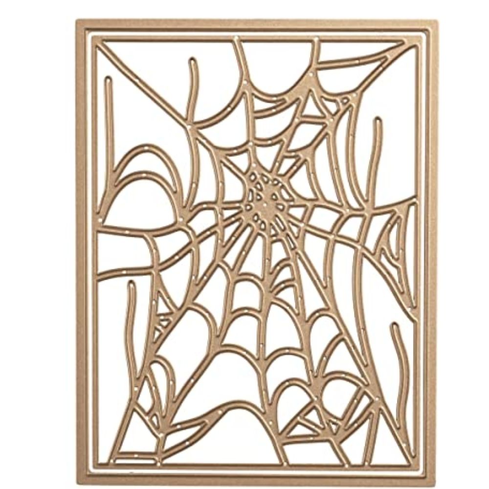 Spider Web Card Front Die / Suaje de Corte de Fondo de Telaraña