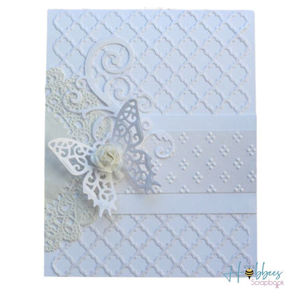 Fancy Lattice / Suaje de Corte de Fondo Decorado Dados de Corte / Suajes / Troqueles Spellbinders