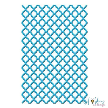 Fancy Lattice / Suaje de Corte de Fondo Decorado Dados de Corte / Suajes / Troqueles Spellbinders