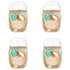 Coconut Colada Pocketbac Sanitizers /4 Antibacteriales de Bolsillo en Gel Beauty Bath & Body Works