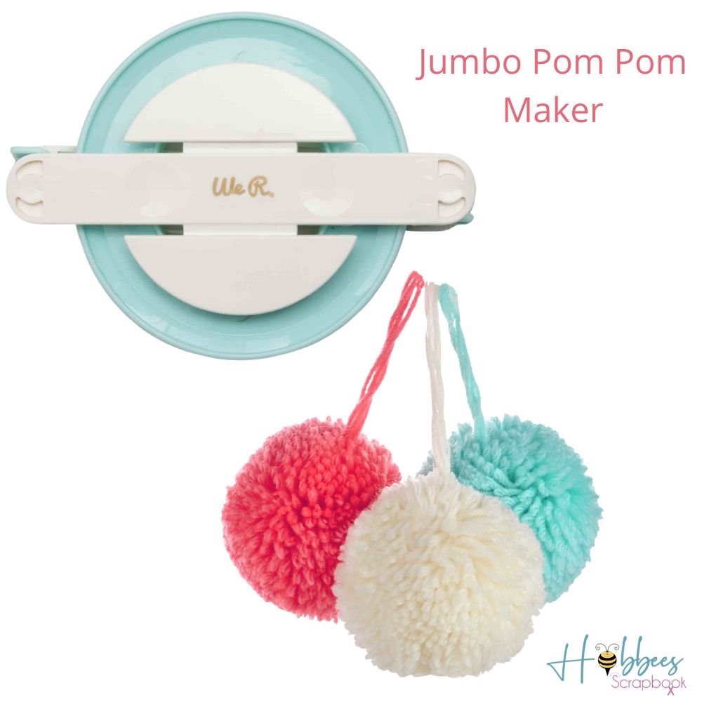 Jumbo Pom Pom Maker / Herramienta para Hacer Pon Pones Gdes. Herramientas We R Memory Keepers