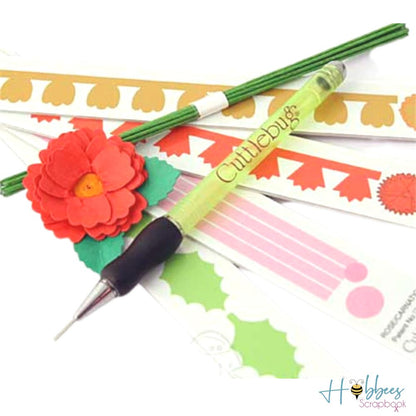 Quilled Rose Carnation Kit / Suaje de Corte Clavel Dados de Corte / Suajes / Troqueles Cuttlebug