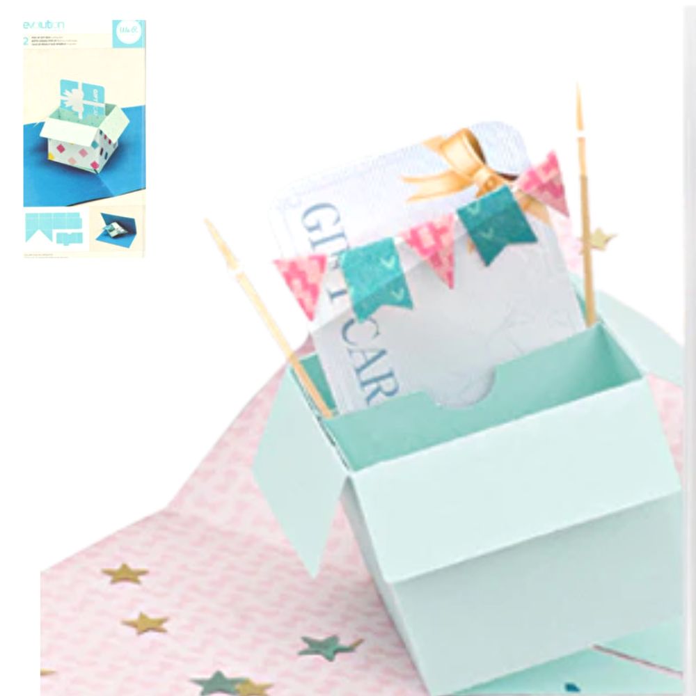 Pop up Gift Box Die  / Suaje de Caja de Regalo Explosiva Descontinuado We R Makers