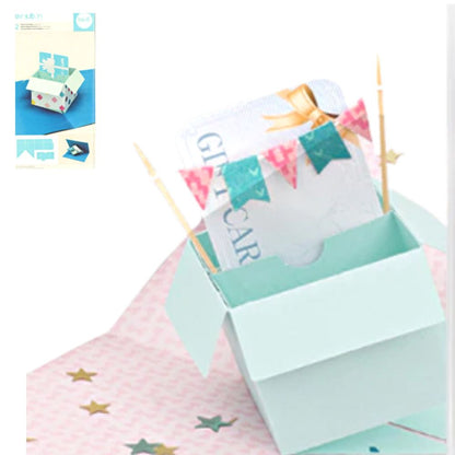 Pop up Gift Box Die  / Suaje de Caja de Regalo Explosiva Descontinuado We R Makers