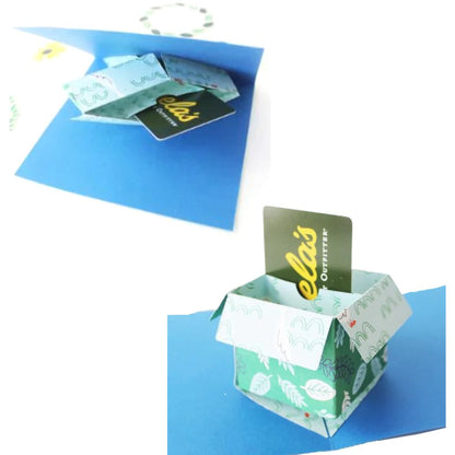 Pop up Gift Box Die  / Suaje de Caja de Regalo Explosiva Descontinuado We R Makers