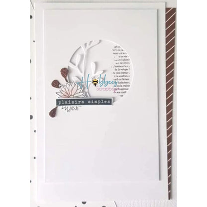 Suajes de Círculos Decorativo con Libelula Dados de Corte / Suajes / Troqueles Hobbees