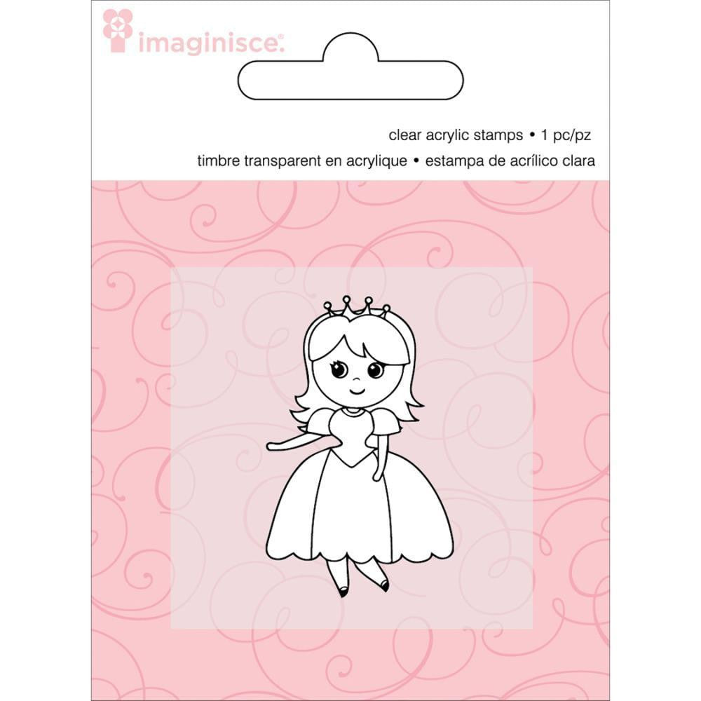 Clear Acrylic Stamp / Sello de Polímero Princess Sellos Imaginisce