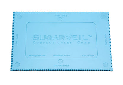 Confectioners Comb / Espátula  Tipo Peine para Repostería Repostería SugarVeil