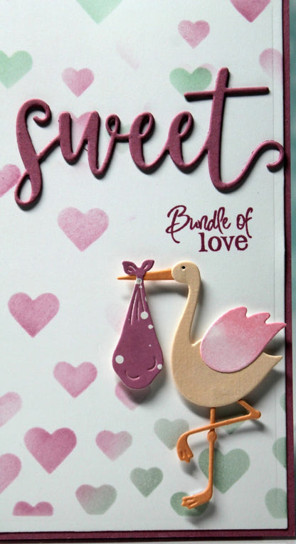 Stork Die / Suaje de Cigueña Descontinuado Cottage Cutz