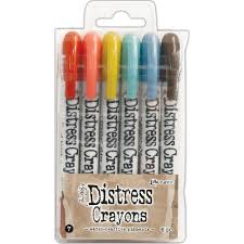 Crayons Water-Reactive Pigments Set 