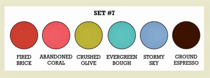 Crayons Water-Reactive Pigments Set 