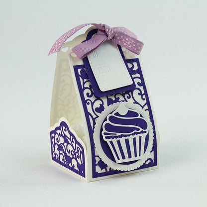 Cupcake &amp; Treat Box Die / Suaje de Cajita de Cupcake y de Regalo Descontinuado Tonic Studios