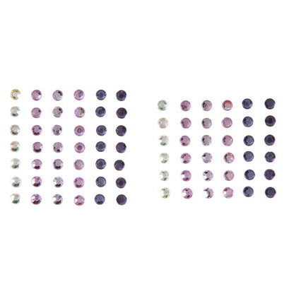 Self-Stick Gems Multicolor / Piedras Autoadhesivas Multicolores (78 piezas) Adornos / Embellishments Darice