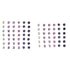 Self-Stick Gems Multicolor / Piedras Autoadhesivas Multicolores (78 piezas) Adornos / Embellishments Darice