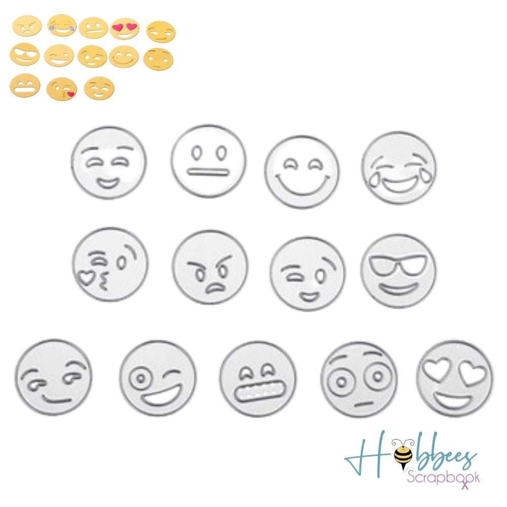 Suaje de Emoji Dados de Corte / Suajes / Troqueles Hobbees