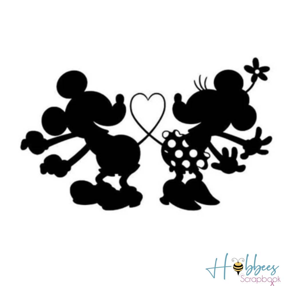 Suaje de Mickey y Minnie Dados de Corte / Suajes / Troqueles Hobbees