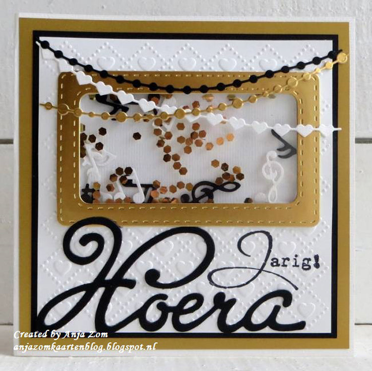 Sweet Hearts Embossing Folder / Folder de Grabado de Corazones Descontinuado Marianne design