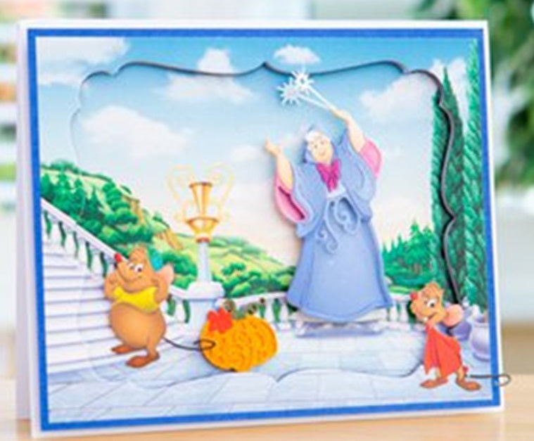 Disney Die Cinderella Embellishments / Suaje de Corte Set de Cenicnienta Descontinuado Disney