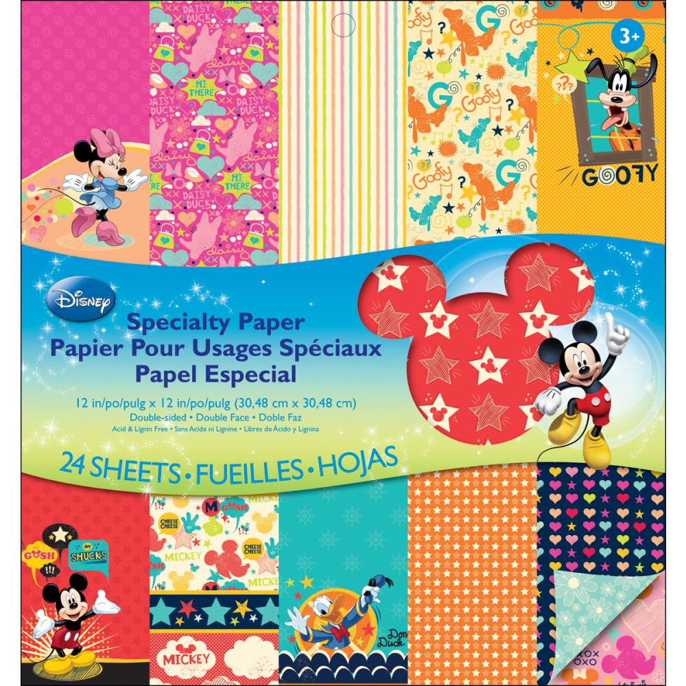 Mickey Family Paper / Block de Papel Mickey Mouse Papel Ek Success