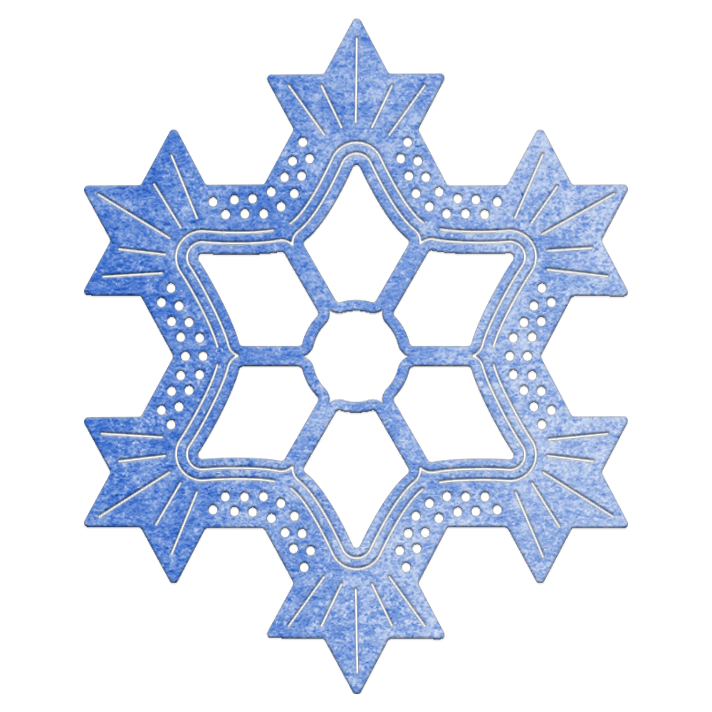 Snowflake 4 Die / Suaje de Copo de Nieve Descontinuado Cheery Lynn Designs