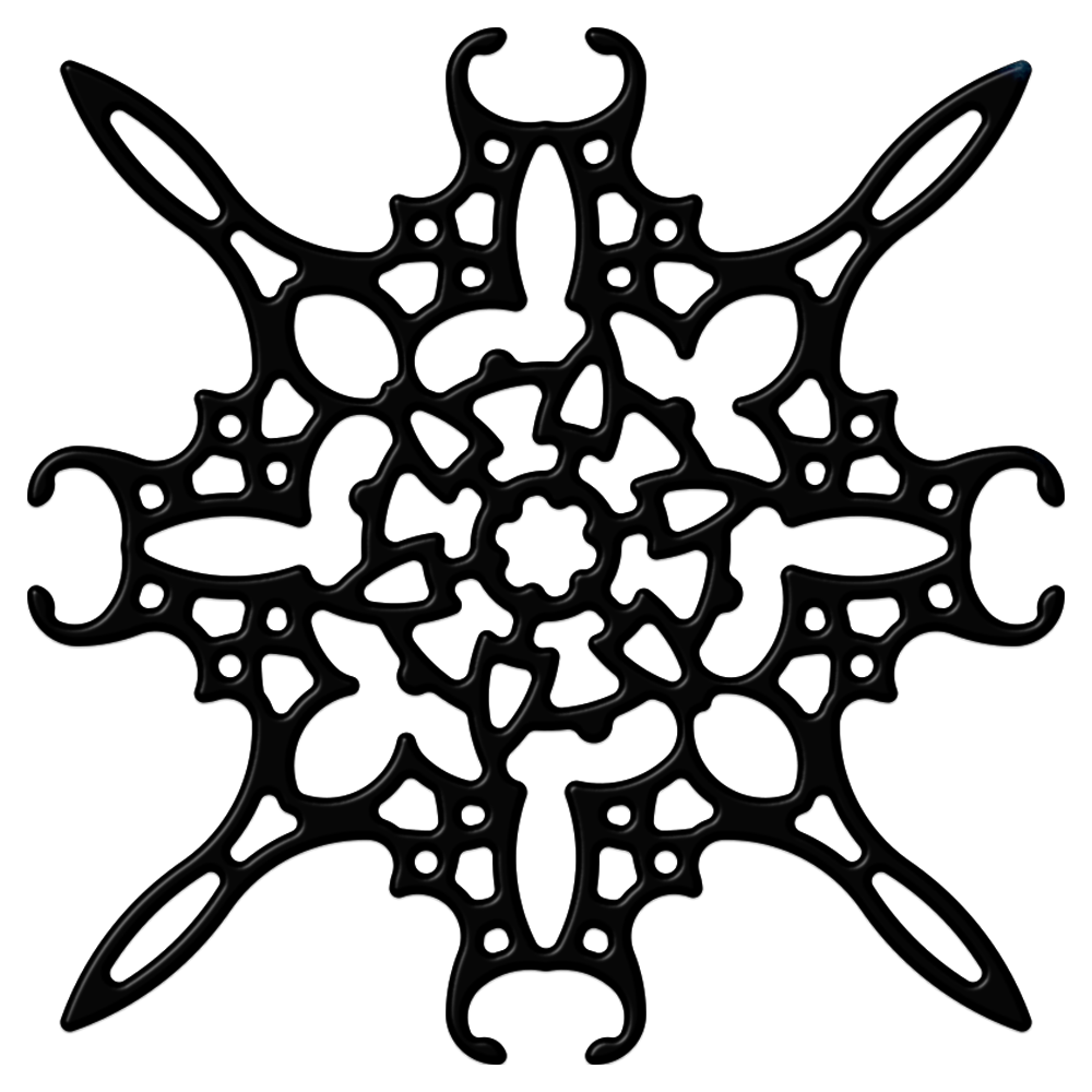 Large Snowflake Die / Suaje de Copo de Nieve Grande Descontinuado Cheery Lynn Designs