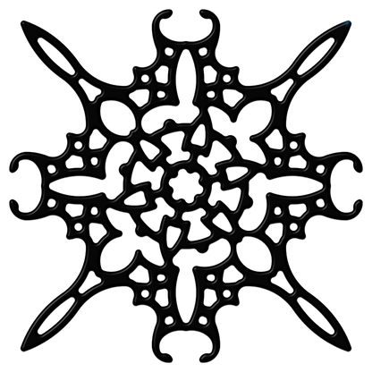 Large Snowflake Die / Suaje de Copo de Nieve Grande Descontinuado Cheery Lynn Designs