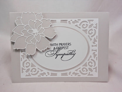 Lovely Peony Outline Die / Suaje de Hermosa Flor Poenia Descontinuado Memory Box