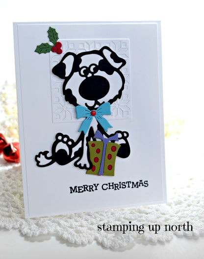 Funny Dog Die / Suaje de Perrito Descontinuado Cheery Lynn Designs