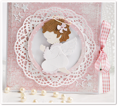 Christmas Angel Die / Suaje de Angel de Navidad Descontinuado Cottage Cutz
