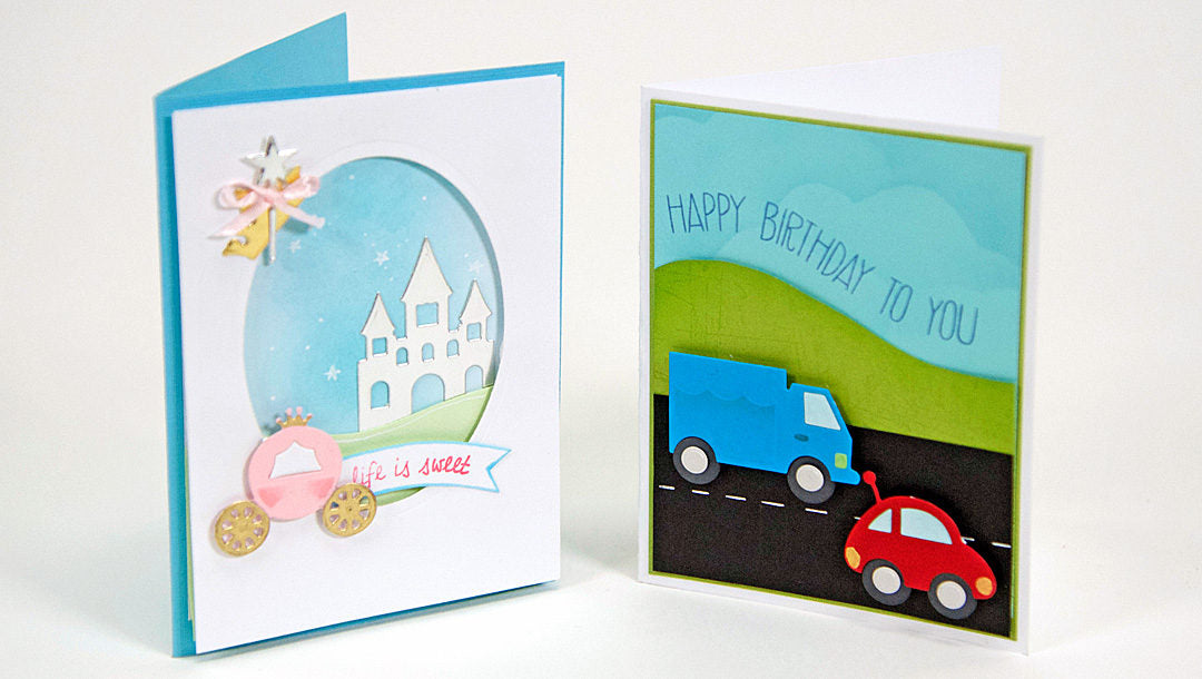 Whimsy Dies and Emboss / Suaje y Realce Botones, Flores y Mariposas Descontinuado Spellbinders