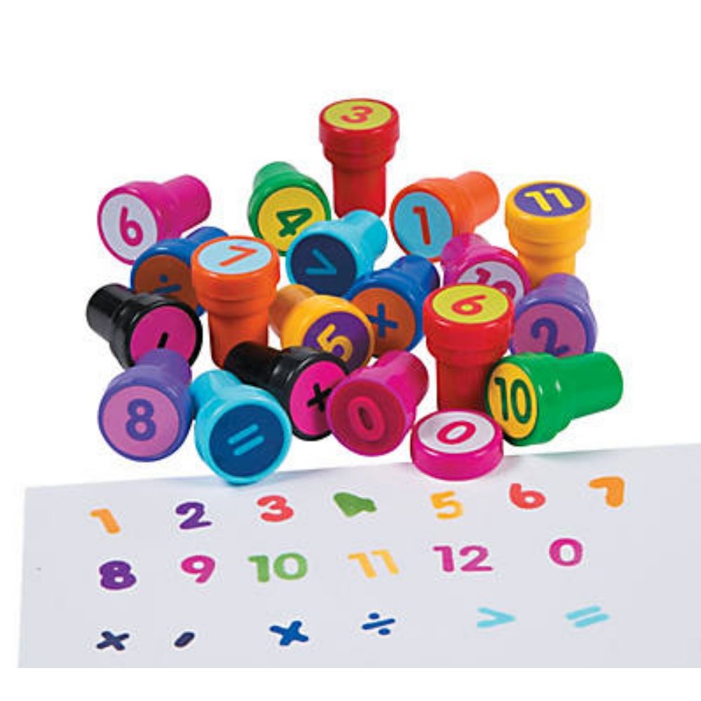 Math Stampers / Sellos de Números Sellos Stampers