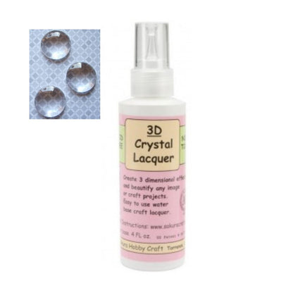 3D Crystal Lacquer Starter Kit / Barniz Dimensional Descontinuado Sakura