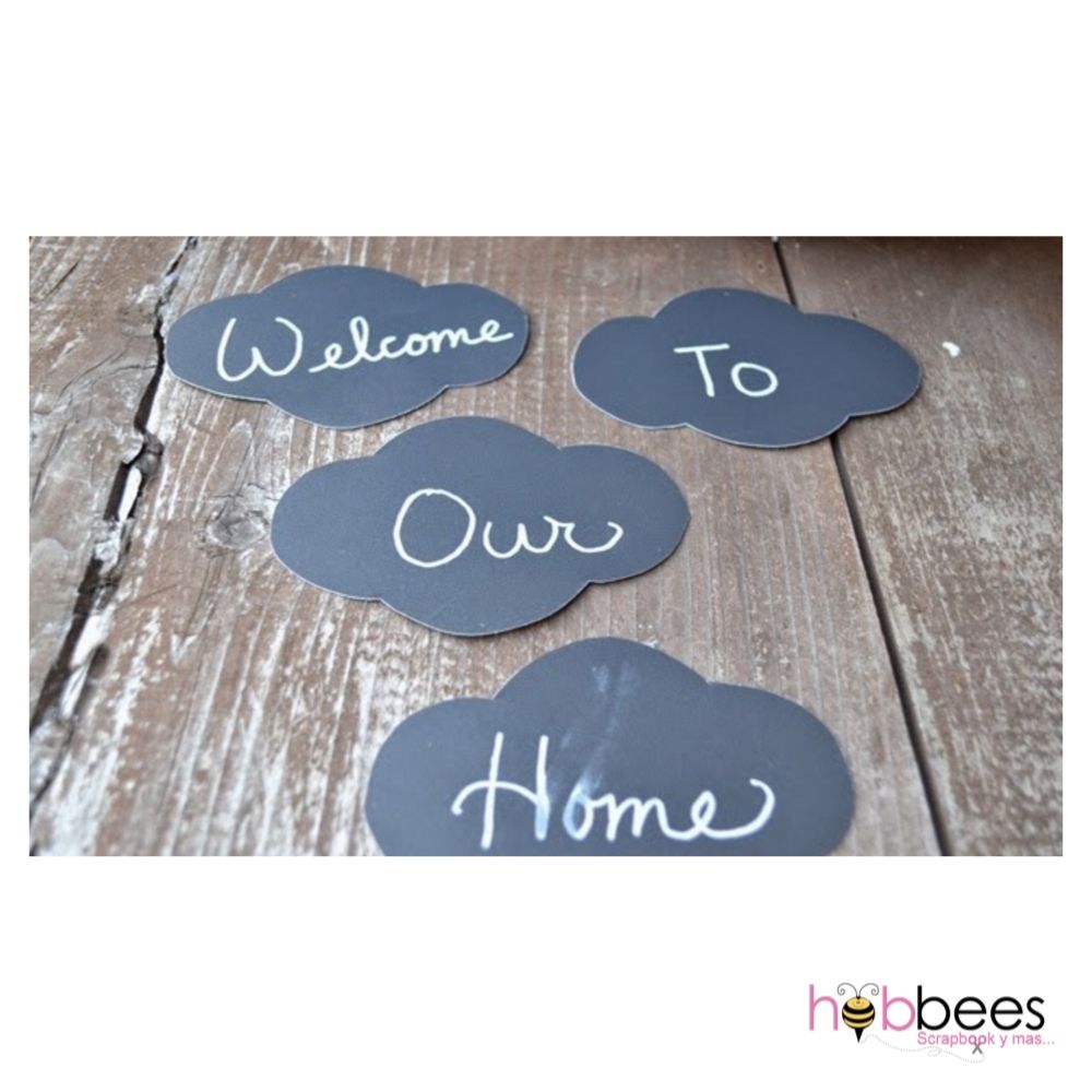 Chalkboard Adhesive Vinyl / Hoja de Vinil Adhesivo Pizarrón Descontinuado Brookie Craft