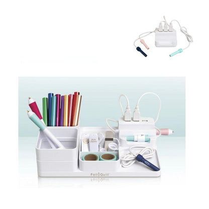 Foil Quill Storage &amp; USB Caddy / Base para USB y Organizador Almacenamiento y Organización We R Memory Keepers