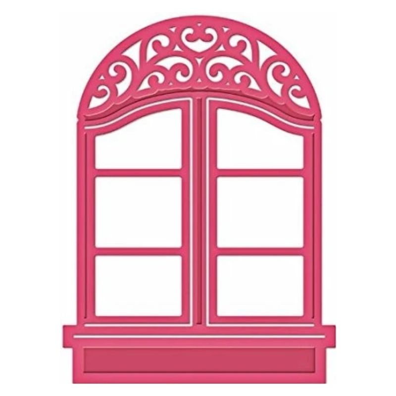 Window Two Die / Suaje y Realce Doble Ventana Descontinuado Spellbinders