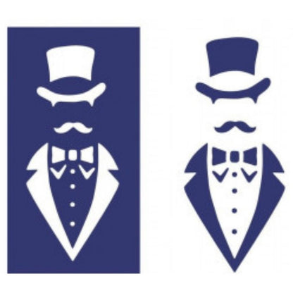 Tim Holtz Bigz Die Dapper / Suaje de Caballero Dados de Corte / Suajes / Troqueles Sizzix