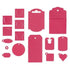 Tag it Kit Dies / 16 Suajes de Etiquetas Descontinuado LifeStyle Crafts