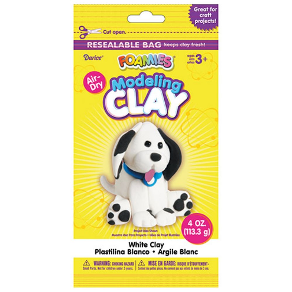 Foam Modeling Clay / Pasta Para Modelado Esponjosa Descontinuado Darice