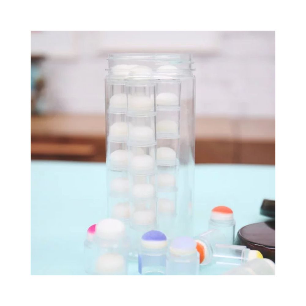 30 Sponge Daubers / 30 Aplicadores de Tinta Apilables Daubers Scrapbook